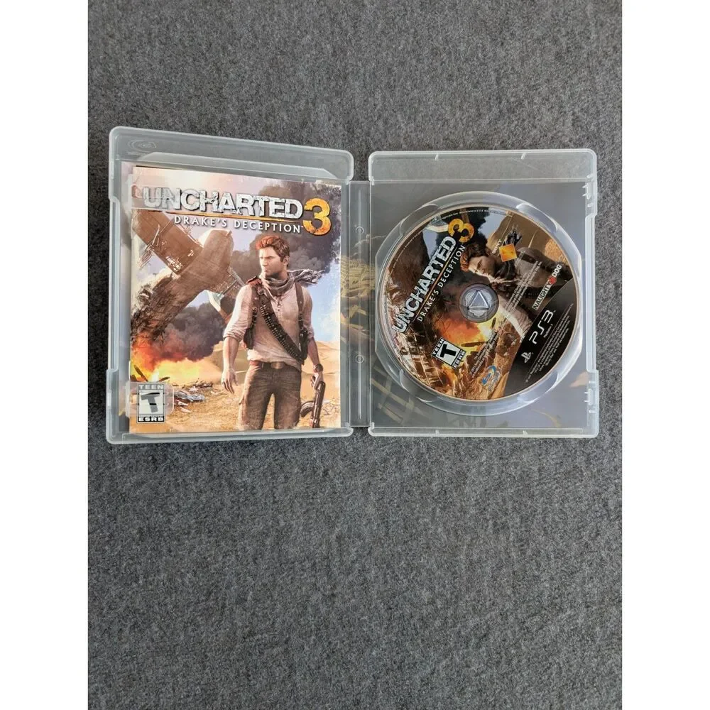 Uncharted Trilogy Bundle PS3 - Drake's Fortune, Among Thieves, Drake's Deception